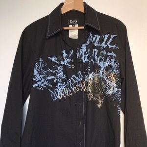 Dolce & Gabbana Vintage Graffiti Shirt